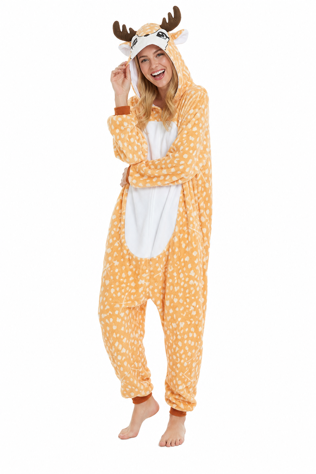 Adult Spotted Fawn Kigurumi Onesie