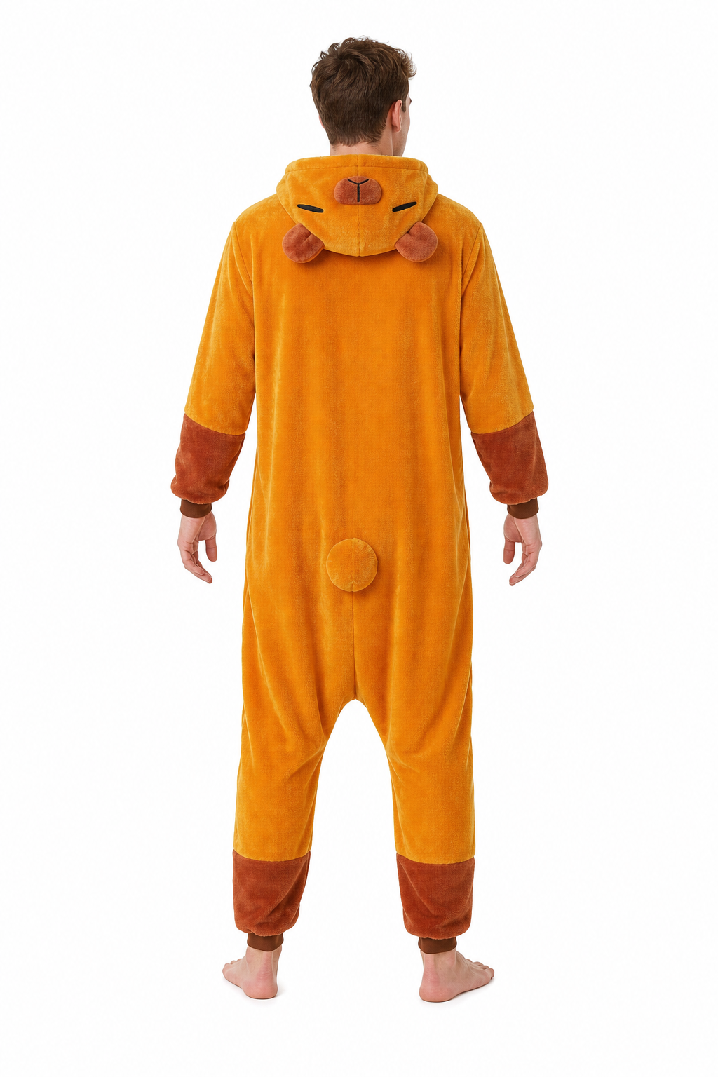 Adult Amber Two-Tone Bear Kigurumi Onesie