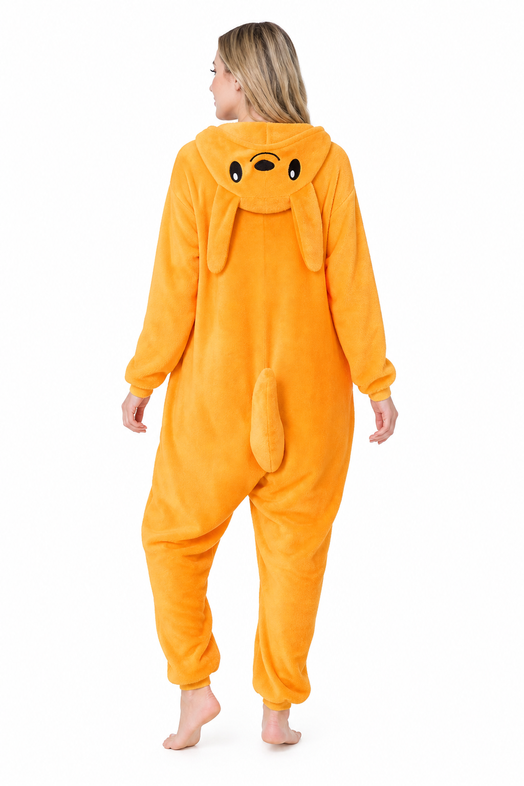 Adult Orange Kangaroo Kigurumi Onesie
