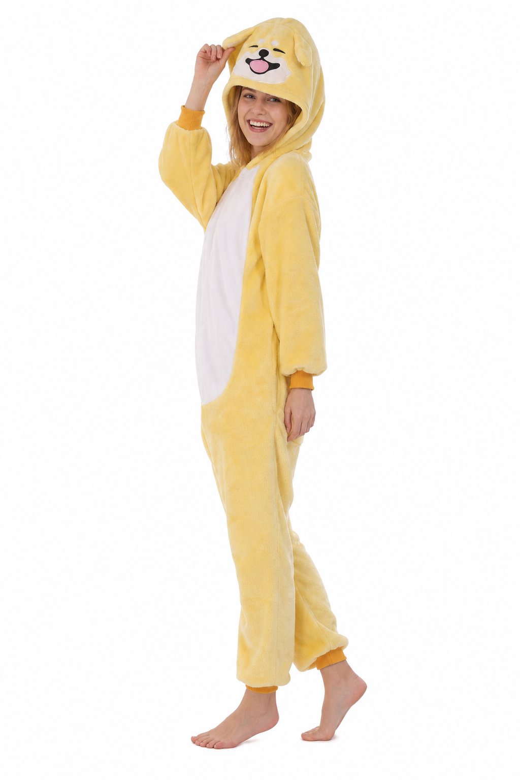 Adult Yellow Shiba Inu Plush Kigurumi