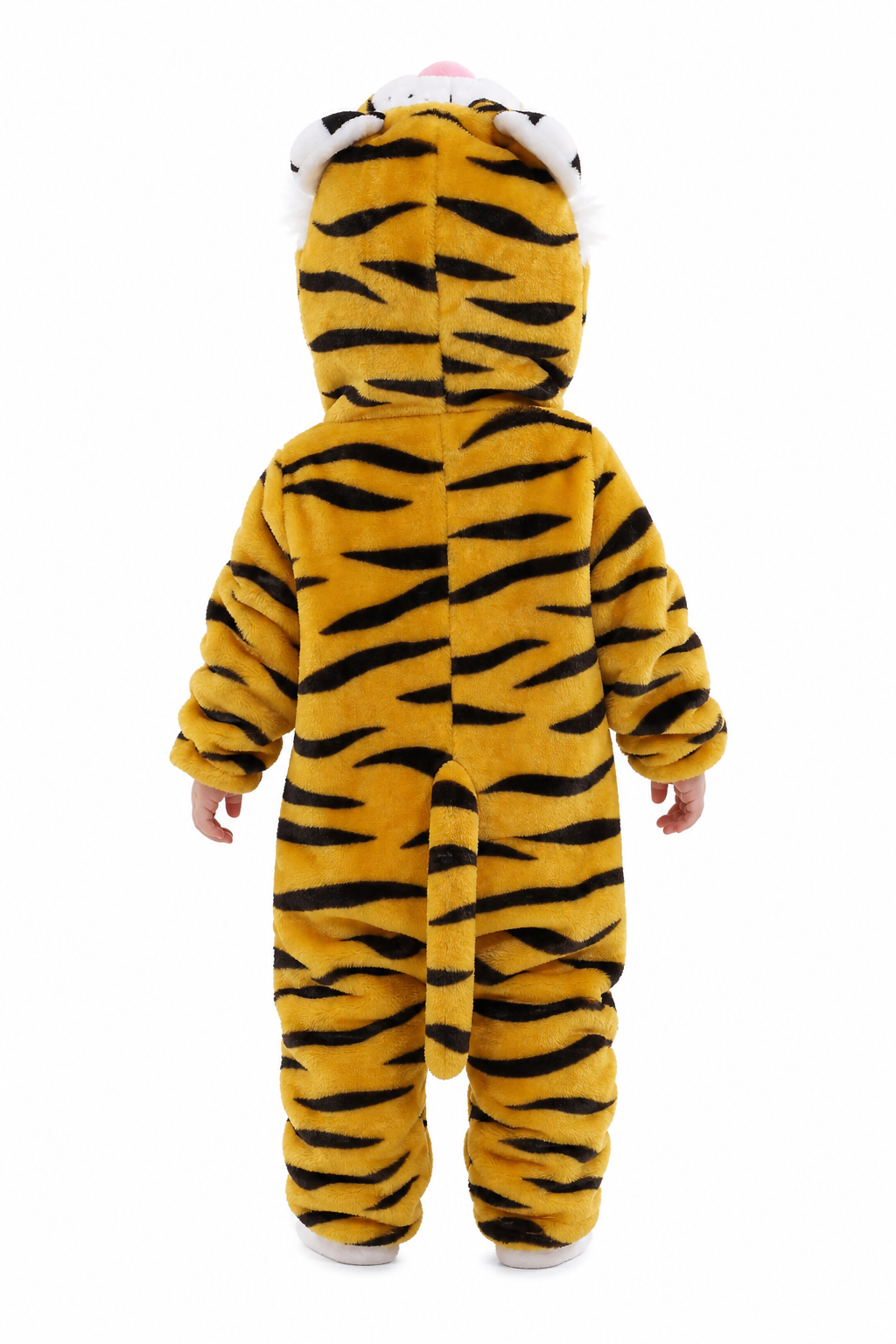 Plush Hooded Baby Tiger Costume
