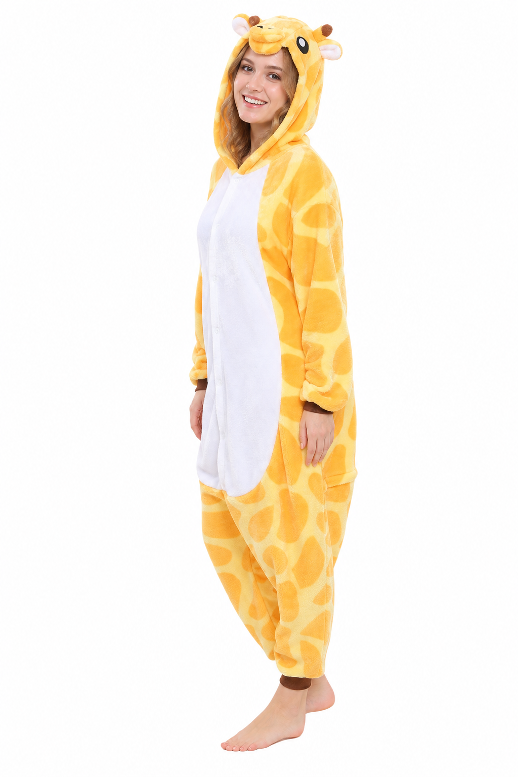 Adult Hooded Giraffe Kigurumi Onesie