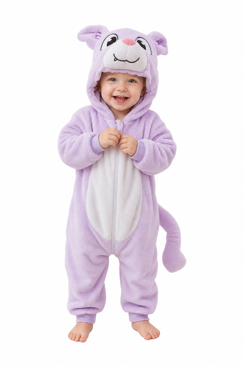 Baby Bat Plush Hooded Onesie