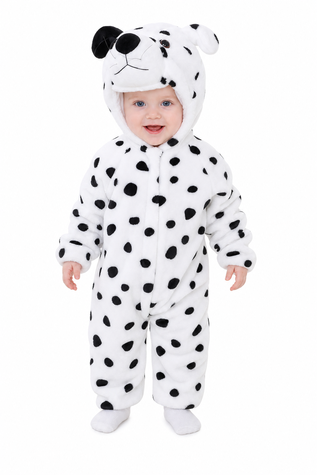 Cute Plush Baby Dalmatian Dog Costume